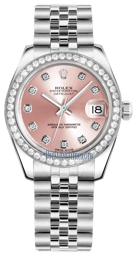 rolex datejust lady 31mm steel rose gold pink|rolex datejust 31mm price.